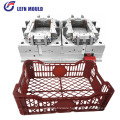 Fruit crate mold Plastic crate injection mould factory